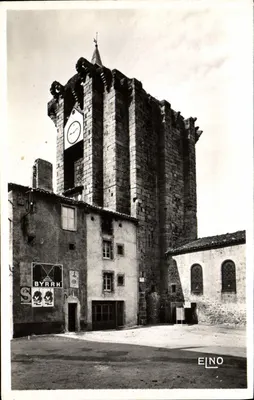 Saugues — A Torre dos Ingleses, monumento histórico classificado (século XIII) — Edição de Laxe La Margent, Le Puy