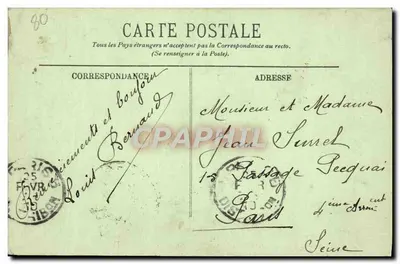 Amiens — La Rue de Noyon — LL. — Verso