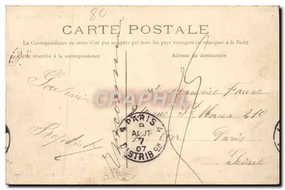 Péronne — Zamek — Fot. C. Souilllard — Rewers