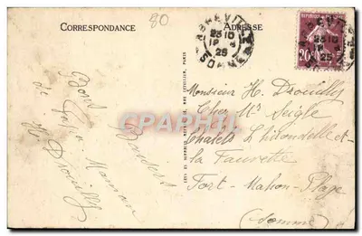 Abbeville - Abside katedry Świętego Wulfryna - ND — Rewers