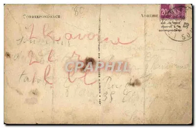 ले क्रोटोई — ले पोर्ट — एन.डी. — एडिटर एन.डी. क्रमांक 17 — पीछे