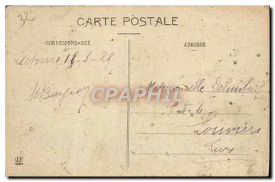 Lectoure - A Subprefeitura, Prefeitura, Tribunal (Antigo Bispo) — O Gers, n°345 — Verso