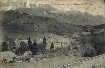 Monestier-de-Clermont — O Castelo do Século XVI — Michel, fot. Grenoble