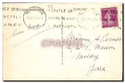 Grenoble — Vista Geral — L.L. — Verso