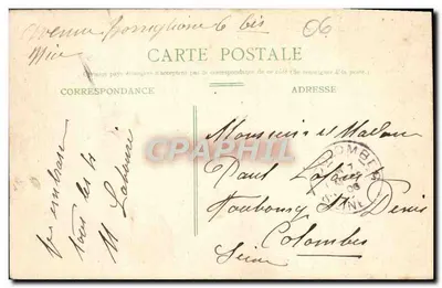 NICE — Statua Garibaldiego — Wydawca Picard, Nice, n°56 — Rewers