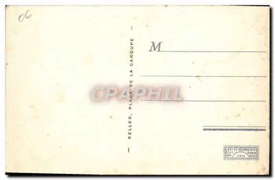 Cap-d'Antibes — Ustanowienie Garoupe — Jej plaża w wyjątkowym otoczeniu — Aldia — Rewers