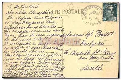 Argenton-Château — Igreja do século XII — Monumento histórico — Verso