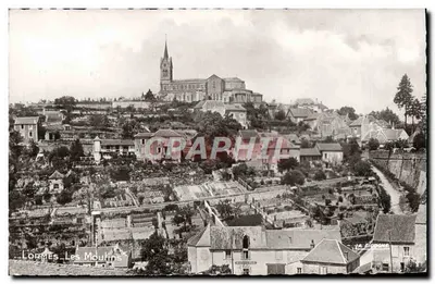 Lormes - Os Moinhos — vista panorâmica com igreja — edição Bigorne, n° 12
