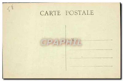 CHATILLON-en-BAZOIS — Bordas do Aron em direção ao Moulin — Camuzat editor — Verso