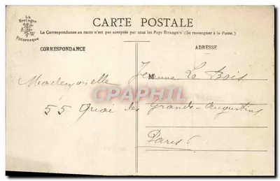 Briéu - Odpłynąć! — La Bretagne Pittoresque, nr 4062 — Rewers