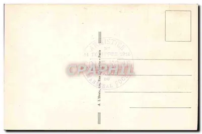 Podpis Armistycy — 11 listopada 1918 — wydawca T. Clamond — Rewers