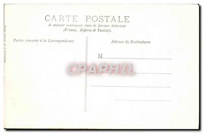 Coutances — El Lado Norte de la Catedral — Colección L. Ladroue — Reverso