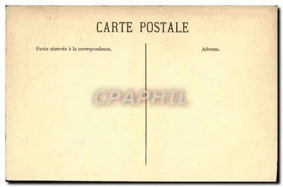 Castelo de Ermenonville — Coleção Histórica dos Castelos da França — G. C. - H. Cauvain, editor, Paris — Verso