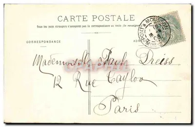 Pont-a-Mousson (A montante) - Bairro Saint-Martin — Peltier-Maujean, jornais — Verso