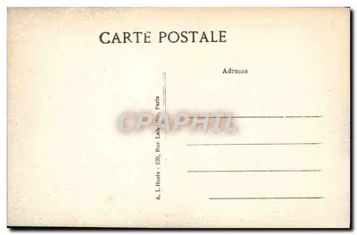 Senlis — Las Halaïte — Punkt orientacyjny w Halaïte — Rewers