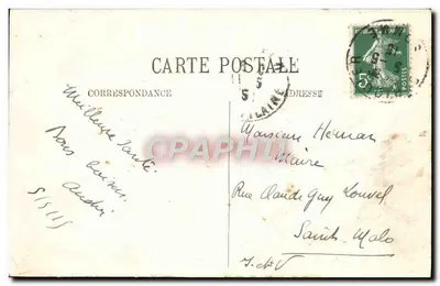 Saint-Riquier — A Igreja — Portal Saint-Riquis — LL — Verso