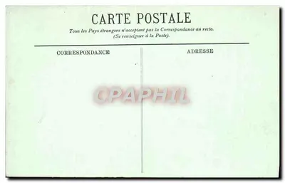 Pau — El Castillo y la Estatua de Gaston Phébus — LL, n°36 — Reverso