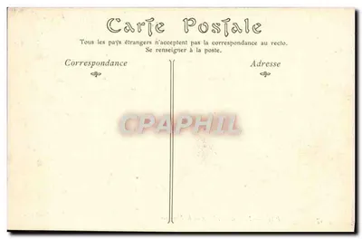 Pau — O Castelo, Praça da Moeda — editor Paul Maggi, n° 57 — Verso