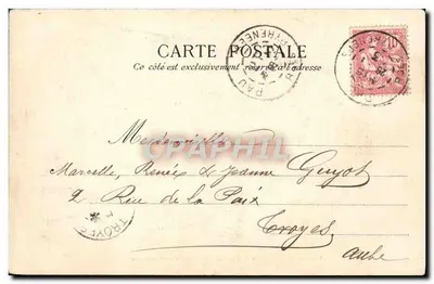 Cauterets — Lac d'Estom — D. T. Wydawca, Lourdes, nr 123 — Rewers