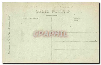 LUXEUIL-les-BAINS - I Bagni Termali — La Haute-Saône Pittoresque — Editore C. Lardier (Doubs) n°21 — Verso