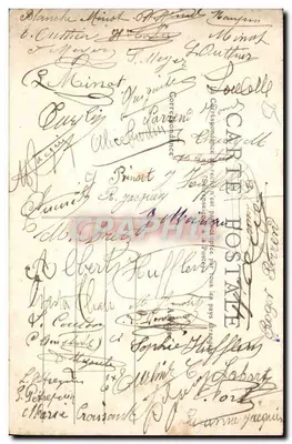 Lougères. Le 15 février 1940 — Vue générale du haut du Village — éditeur non identifié — Verso
