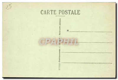 Wnętrze Kościoła św. Piotra — Besançon-les-Bains — Wydawca C. Lartier — Rewers