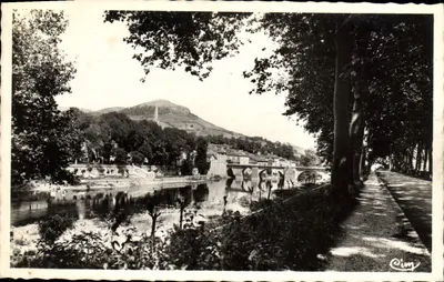 Saint-Antonin (Tarn-et-Garonne) — vista da estação — editor Cim
