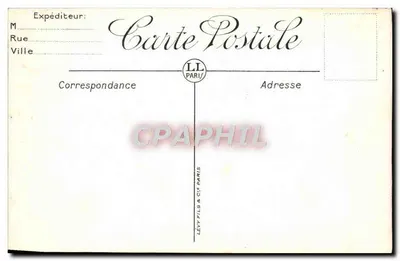 Hyères — Cume do Velho Castelo — La Croix — L.L. Paris — Verso