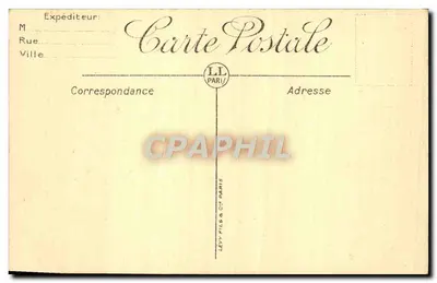 Hyères - A Avenida dos Palmeiras — LL — Verso