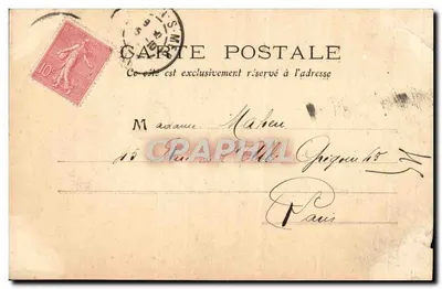 TOULON - Plaża Sablettes, kąpiele morskie — Wydawnictwo Giletta, fot. Nice, n° 3197 — Rewers