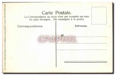 Toulon. La vecchia darsena — vista portuale — editore A. Maitre Jeune & Cie, n° 7850 — Verso