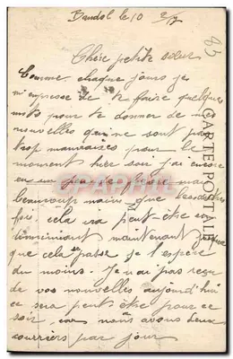 Bandol-sur-Mer — Rocher la Galère — onbekende uitgever, n° 69 — Achterkant