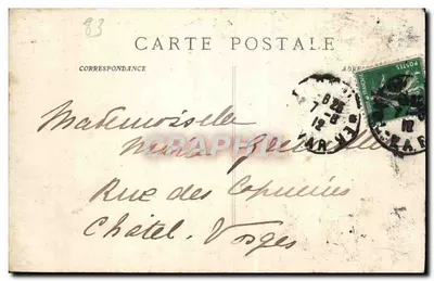 Toulon - Mourillon - Bany z źródła — P. Ruat, wyd., Marsylia, nr 4703 — Rewers