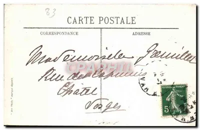 Le Mourillon — Pierwsze Promienie — Ch. Guérin, Quai Cronstadt — Toulon — Rewers