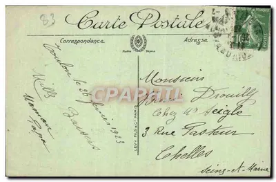 Toulon — A Avenida Colberi — LL. — n°79 — Verso
