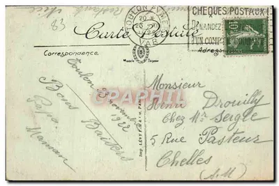 Toulon — Le Mourillon. Le Boulevard du Littoral — LL. — Rewers
