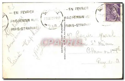 St-Raphaël — Widok ogólny — Munier, nr 61 — Rewers