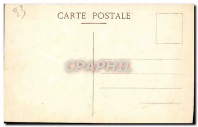 Saint-Raphaël — Ogólny widok portu — Cliché firmy Francuskiej Lotniczej — Rewers