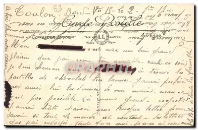 Toulon — Le Nuove Caserme e vista panoramica — LL, n°184 — Verso