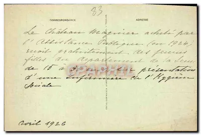 San-Salvadou — Hotel i Zamek — wydawca nieznany, nr 192 — Rewers