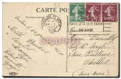 Toulon - Le Quai - Vue Générale — éditeur imprimeur non visible, n°9 — Achterkant