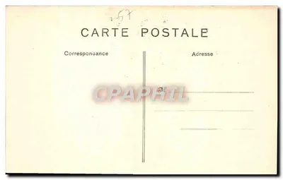 METZ — Katedra widziana z zachodu — rysunek A. Rot — Rewers