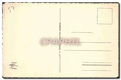 Metz - Katedra — widok fasady gotyckiej z tramwajem i figurami — wydawca Makous, nr 10 — Rewers