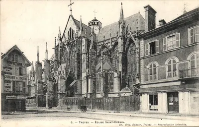 Troyes — Église Saint-Urbain — Ch. Gris, éditeur, Troyes