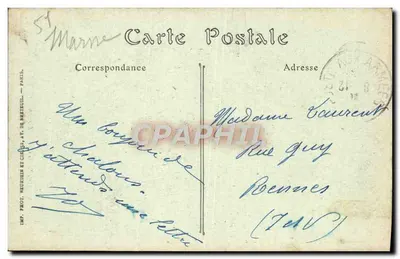 Chalons-sur-Marne — Stara kaplica Vinetz — ND Phot. — Rewers