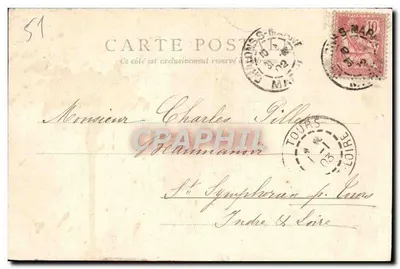 Iglesia de la Espina — Châlons-sur-Marne — editor París, n° 2051 — Reverso