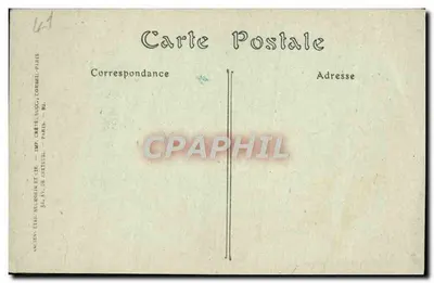 Castelo de Mousseaux — Loir-et-Cher — editor JND — Verso