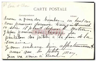 BLOIS — Santo Luís — Igreja e torre sineira — Verso