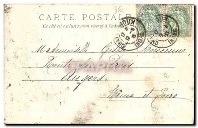 Châteauroux — Prefektura — CL. NOUVELLES GALERIES — Rewers