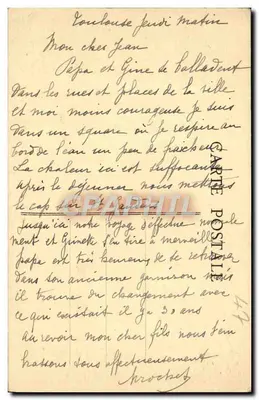 Villeneuve-sur-Lot — Pont-neuf e a Halle — editor Lumbier Maçon — Verso